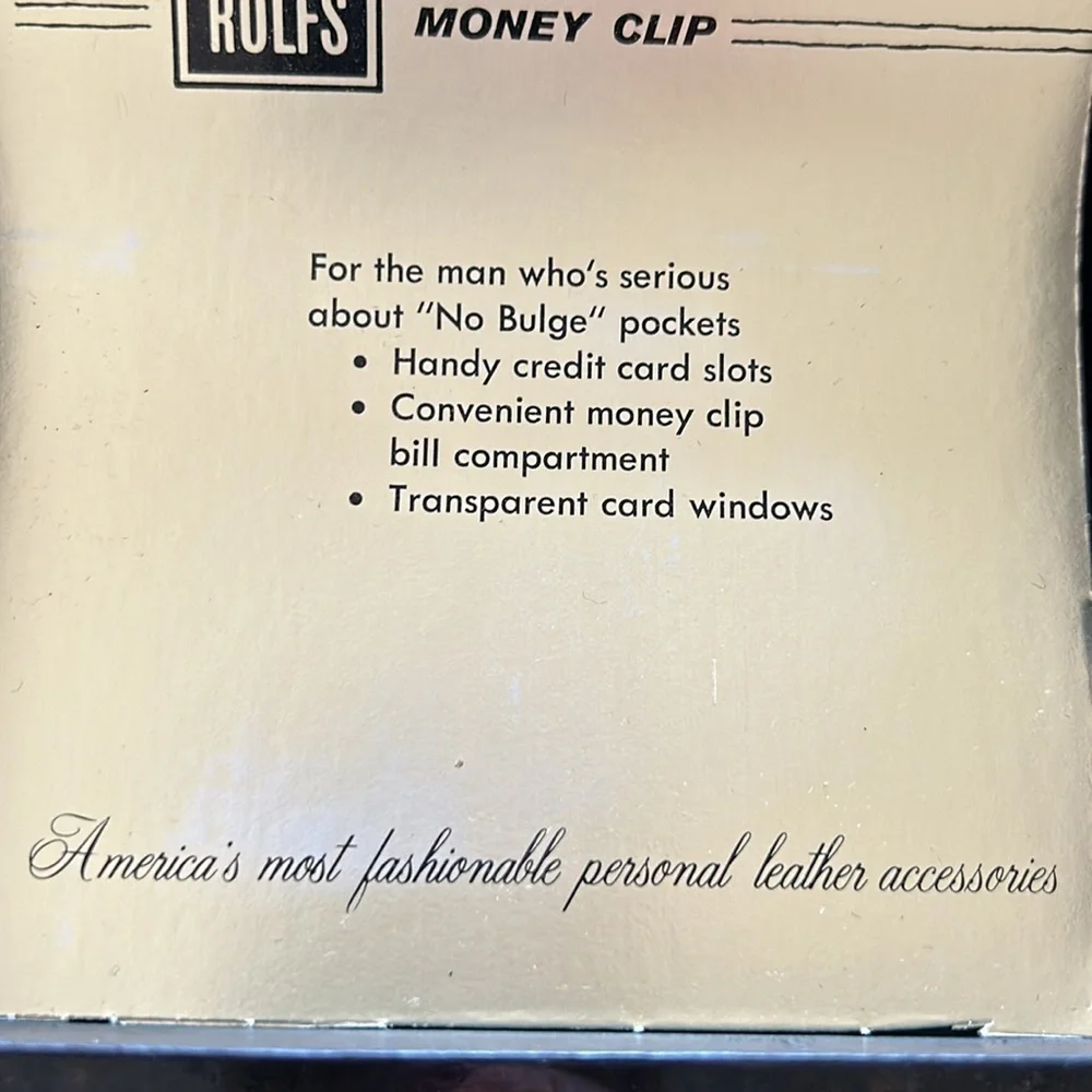 Mens Money Clip